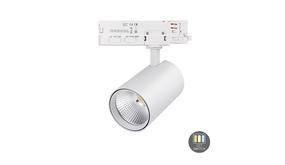 LCB LED Europe LED 3-Fase Railspot Dimbaar - Wit - 10W - 30W 950Lm - 2850Lm - CCT 927-930-940 Multi Lumen Switch | Triac Dimbaar - 5 Jaar garantie LCB LED Europe LED 3-Fase Railspot Dimbaar - Wit - 10W - 30W 950Lm - 2850Lm - CCT 927-930-940 Multi Lumen Switch | Triac Dimbaar - 5 Jaar garantie