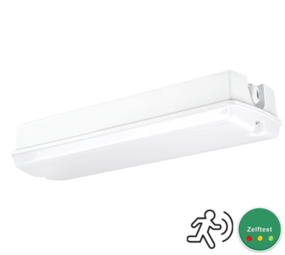 LCB LED Europe  Led Smart Portiek 10% / 20% / 30% Dimming - CCT kleuren 100l/m W  5 Watt - Bewegingssensor  - NOOD Auto test - IP65