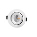 LED Inbouwspot 94mm - IP54 - 9W 680Lm - DTW 1800-3000K Dim To warm | Zaagmaat Ø83mm - Dimtone Dimbaar 230v LED Inbouwspot 94mm - IP54 - 9W 680Lm - DTW 1800-3000K Dim To warm | Zaagmaat Ø83mm - Dimtone Dimbaar 230v