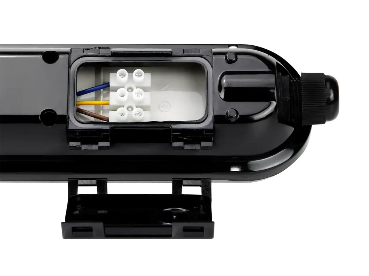 LED line LED Montagebalk - IP65 - 120cm Zwart - LINKER TRI-PROOF - 40W 6000lm - 4000K 840 Helder Wit | IK08 5 jaar LED line LED Montagebalk - IP65 - 120cm Zwart - LINKER TRI-PROOF - 40W 6000lm - 4000K 840 Helder Wit | IK08 5 jaar