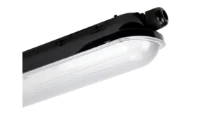 LED line LED Montagebalk - IP65 - 120cm Zwart - LINKER TRI-PROOF - 40W 6000lm - 4000K 840 Helder Wit | IK08 5 jaar