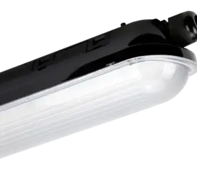 LED line verlichting - Betaalbare Professionele LED Oplossingen LED Montagebalk - IP65 - 120cm Zwart - LINKER TRI-PROOF - 40W 6000lm - 4000K 840 Helder Wit | IK08 5 jaar