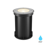 LCB LED Europe  LED Grondspot - GU10 - Inbouw - IP67 - 230V - 108mm - Nikkel