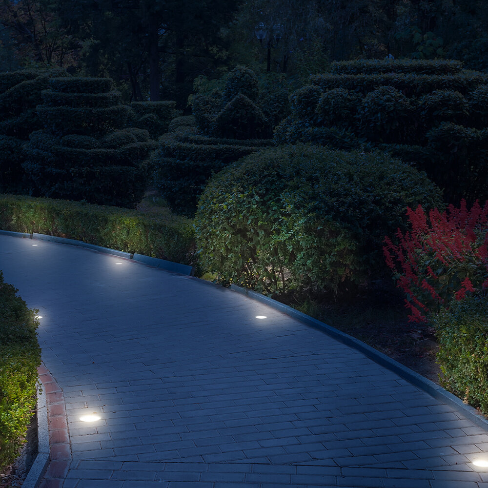 LCB LED Europe  LED Grondspot - GU10 - Inbouw - IP67 - 230V - 108mm - Nikkel