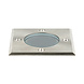 LED Grondspot - GU10 - Inbouw - IP67 - 230V - 108x108mm - Nikkel - vierkant LED Grondspot - GU10 - Inbouw - IP67 - 230V - 108x108mm - Nikkel - vierkant