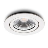 LCB LED Europe LED Inbouwspot IP54 - Wit Kantelbaar - 3W 270LM - 2200K Warm Wit - CRI90> | Zaagmaat 75mm - Inbouwdiepte 23mm - Triac Dimbaar 10% - 100% - 50.000 branduur - 230v LCB LED Europe LED Inbouwspot IP54 - Wit Kantelbaar - 3W 270LM - 2200K Warm Wit - CRI90> | Zaagmaat 75mm - Inbouwdiepte 23mm - Triac Dimbaar 10% - 100% - 50.000 branduur - 230v