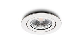 LCB LED Europe LED Inbouwspot IP54 - Wit Kantelbaar - 3W 270LM - 2200K Warm Wit - CRI90> | Zaagmaat 75mm - Inbouwdiepte 23mm - Triac Dimbaar 10% - 100% - 50.000 branduur - 230v LCB LED Europe LED Inbouwspot IP54 - Wit Kantelbaar - 3W 270LM - 2200K Warm Wit - CRI90> | Zaagmaat 75mm - Inbouwdiepte 23mm - Triac Dimbaar 10% - 100% - 50.000 branduur - 230v