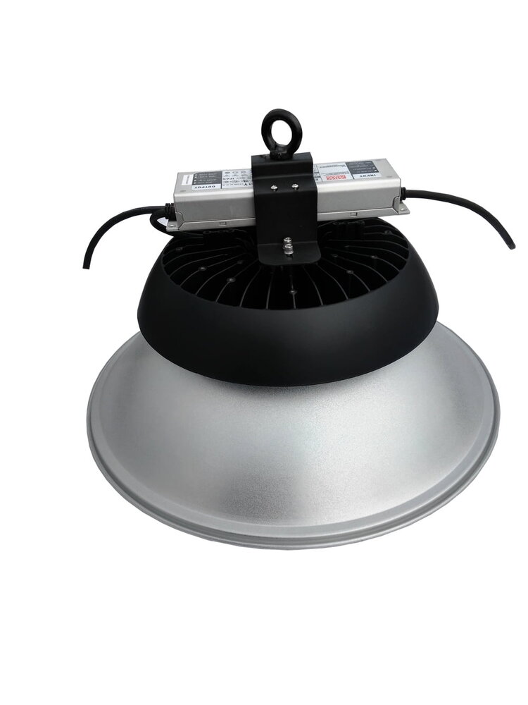 Aluminium Reflector Kap - geschikt voor High Bay / LED High Bay 90° + schroeven Aluminium Reflector Kap - geschikt voor High Bay / LED High Bay 90° + schroeven