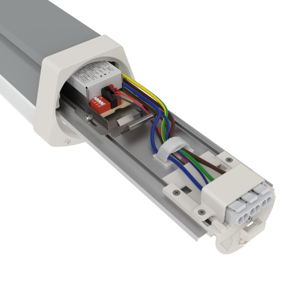 Ledvance Zakelijk: Professionele LED Verlichting & Armaturen LED Montagebalk 150CM - IP66 Dampproof - 42-23W - 6900-3700Lm - 4000K 840 Koel Wit |  Multi Lumen Switch – 3x1.5mm²