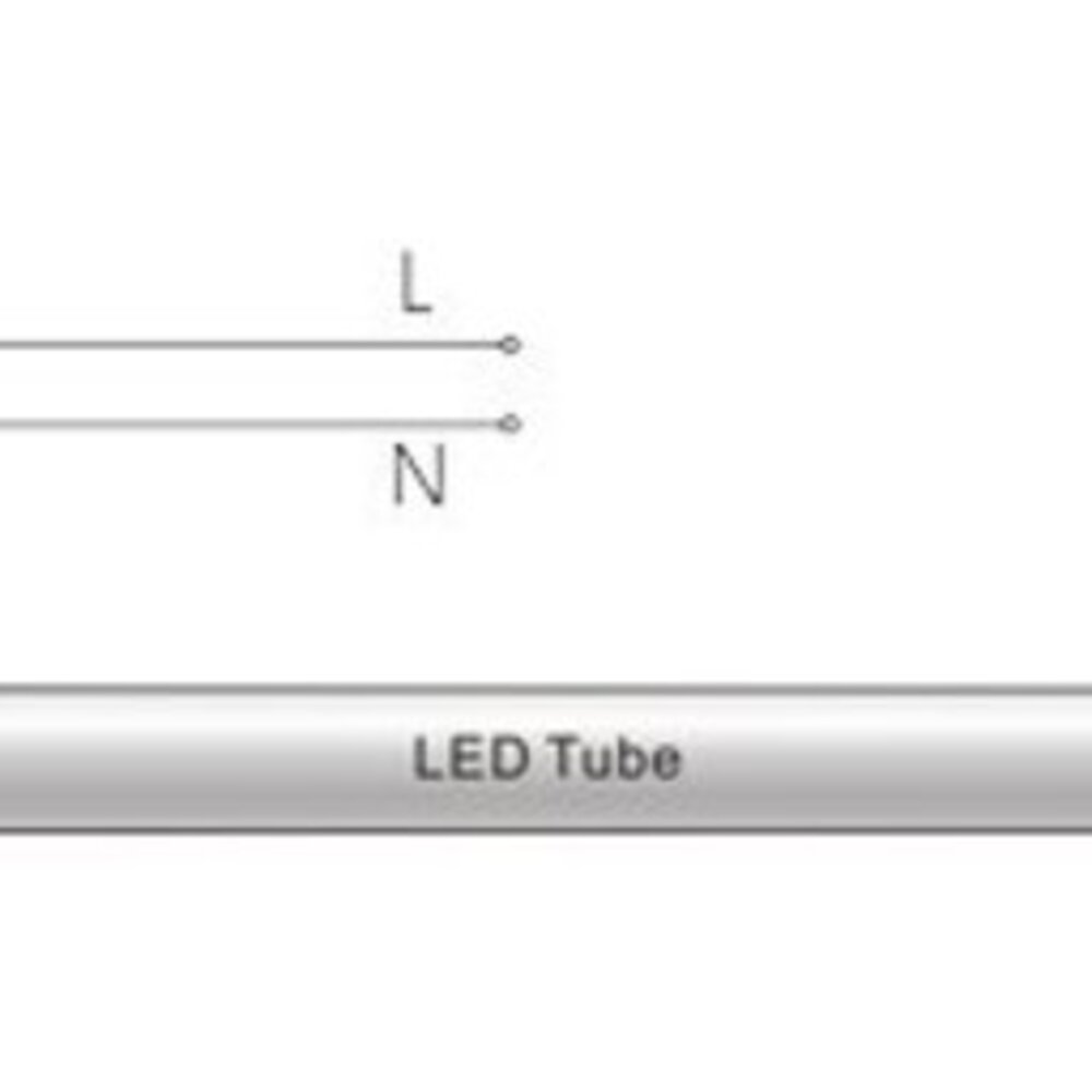 LCB LED LED TL buis 120cm 4000K (840) 18W vervangt 36W - Lichtsterkte optioneel