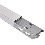 Basis Profiel - DALI  Lichtlijn Spanningsrail Draagprofiel + Koppelstuk - Sirius Wit | 1.5 Meter - 8-aderig 2,5mm²