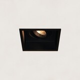 LCB LED Inbouwspot armatuur IP20 - Vierkant REX 92MM - Zwart - 1-Lichts | GU10 Fitting - Kantelbaar 30° - Zaagmaat 86MM LCB LED Inbouwspot armatuur IP20 - Vierkant REX 92MM - Zwart - 1-Lichts | GU10 Fitting - Kantelbaar 30° - Zaagmaat 86MM