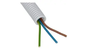 Flexbuis Voorbedraad 3x2.5mm² – 16mm – Geel groen / Blauw / Bruin – 100M Rol | Pipelife Preflex – Type 222496 Flexbuis Voorbedraad 3x2.5mm² – 16mm – Geel groen / Blauw / Bruin – 100M Rol | Pipelife Preflex – Type 222496