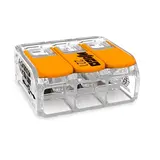 Wago Zakelijk: Professionele Lasklemmen & Verbindingstechniek | Groothandel 3-Voudige Wago Verbindingsklem - 0.5-6mm2 Soepel en massief | 30 stuks - Type 221-613