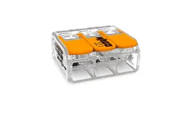 Wago Zakelijk: Professionele Lasklemmen & Verbindingstechniek | Groothandel 3-Voudige Wago Verbindingsklem - 0.5-6mm2 Soepel en massief | 30 stuks - Type 221-613 Wago Zakelijk: Professionele Lasklemmen & Verbindingstechniek | Groothandel 3-Voudige Wago Verbindingsklem - 0.5-6mm2 Soepel en massief | 30 stuks - Type 221-613
