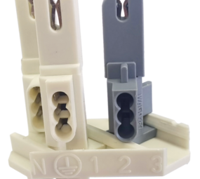 3-Pins Connector retrofit module - WAGO VEKO Compatibel  | Pulsar DTX series - Geschikt voor Trilux, Regiolux, Norton, Siteco, Fluolite, Ludwig