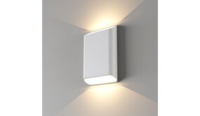 LED Wandlamp IP65 -  Up Down light -  DIAZ L Wit - 12W 1090Lm - DTW 918- 930 1800K-3000K Dim to Warm | 5 jaar garantie