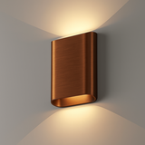 LCB LED Europe  LED Wandlamp IP65 -  Up Down light -  DIAZ L Donker Brons - 12W 1090Lm - DTW 918- 930 1800K-3000K Dim to Warm | 5 jaar garantie