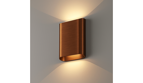 LCB LED LED Wandlamp IP65 -  Up Down light -  DIAZ L Donker Brons - 12W 1090Lm - DTW 918- 930 1800K-3000K Dim to Warm | 5 jaar garantie