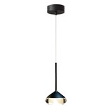 LCB LED LED Pendel hanglamp - 116MM Zwart - Phoenix - 7W 1080Lm - 2700K 927 Warm Wit | 1-Lichts - 116x820MM - Dimbaar LCB LED LED Pendel hanglamp - 116MM Zwart - Phoenix - 7W 1080Lm - 2700K 927 Warm Wit | 1-Lichts - 116x820MM - Dimbaar