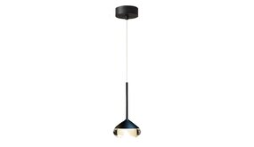 LCB LED LED Pendel hanglamp - 116MM Zwart - Phoenix - 7W 1080Lm - 2700K 927 Warm Wit | 1-Lichts - 116x820MM - Dimbaar LCB LED LED Pendel hanglamp - 116MM Zwart - Phoenix - 7W 1080Lm - 2700K 927 Warm Wit | 1-Lichts - 116x820MM - Dimbaar
