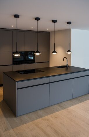 LCB LED LED Pendel hanglamp - 116MM Zwart - Phoenix - 7W 1080Lm - 2700K 927 Warm Wit | 1-Lichts - 116x820MM - Dimbaar LCB LED LED Pendel hanglamp - 116MM Zwart - Phoenix - 7W 1080Lm - 2700K 927 Warm Wit | 1-Lichts - 116x820MM - Dimbaar