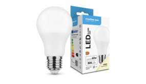 LED Lamp - E27 A60 - 8,5W 806lm - 4000K - PVC LED Lamp - E27 A60 - 8,5W 806lm - 4000K - PVC