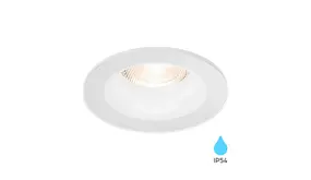 Inbouwspots rond - Wit - Ø70 mm - Geschikt voor Badkamer IP54 Inbouwspots rond - Wit - Ø70 mm - Geschikt voor Badkamer IP54