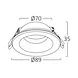 LCB Inbouwspot rond - Zwart - GU10 aansluiting - Zaagmaat 70 mm - Geschikt voor Badkamer IP54 LCB Inbouwspot rond - Zwart - GU10 aansluiting - Zaagmaat 70 mm - Geschikt voor Badkamer IP54