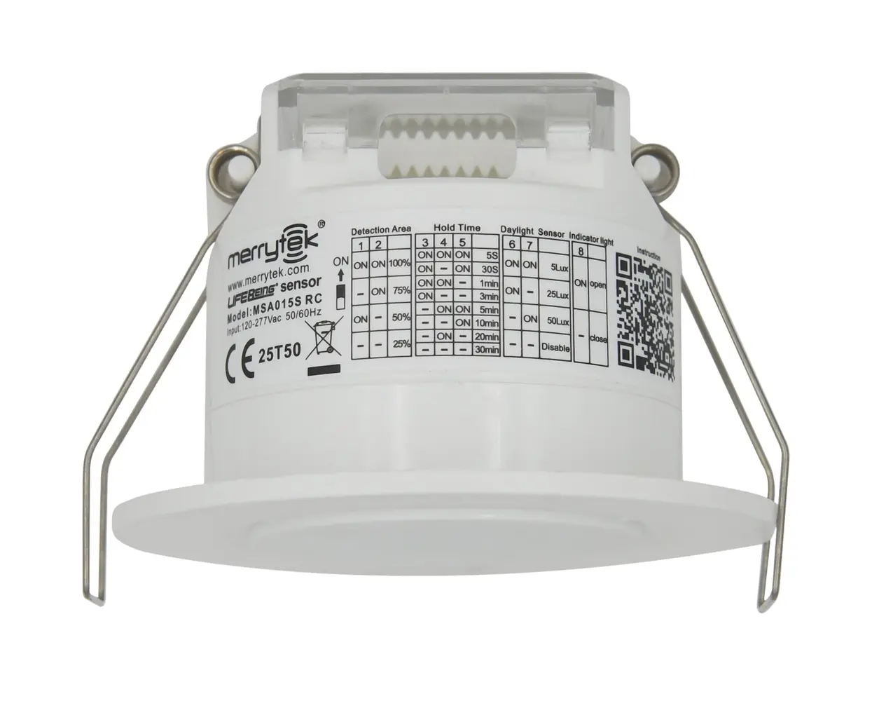 LED line verlichting - Betaalbare Professionele LED Oplossingen LED Inbouw Aanwezigheidssensor IP54 - Wit 82MM | MV sensor - MAX 400W Zaagmaat  70MM -120-277V