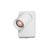 Artdelight LED Bedlamp / Wandlamp - Richtspot MEGANO Wit - 5W 450Lm - 3000K 830 Warm wit | GU10 Fitting - Met USB A + C oplaadpunt