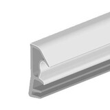 Kaderprofiel 8150 ACB – Kunststof (TPE) – Sponninghoogte 12 mm – Groef 5×8 mm – Max. kier 5 mm – 180 m haspel – Zwart met beschermfolie – Tochtwering raam/deur