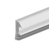 Kaderprofiel 8150 ACB – Kunststof (TPE) – Sponninghoogte 12 mm – Groef 5×8 mm – Max. kier 5 mm – 180 m haspel – Zwart met beschermfolie – Tochtwering raam/deur