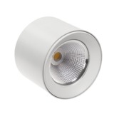 Spectrum voor de installateur LED Opbouw Downlight - Plafondspot Rond Wit - IP20 - 27W 2295Lm - FRUIT/GROENTE | 40graden Stralingshoek - Afmeting 169x139mm
