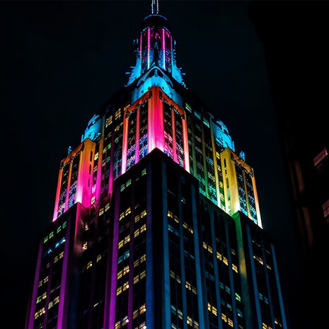 LCB LED Europe  LED Schijnwerper - 30W RGB+CCT LED-schijnwerper (Zigbee 3.0) - Waterdicht IP65