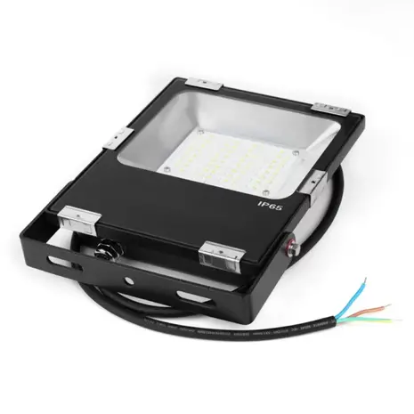 LCB LED Europe  LED Schijnwerper - 30W RGB+CCT LED-schijnwerper (Zigbee 3.0) - Waterdicht IP65