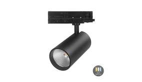 LCB LED Europe  Dimbare LED 3-FASE Railspot  Zwart - 10W-30W  950 - 2850Lm - 927-930 -940  | Multi Color & Lumen Switch - 5 Jaar Garantie