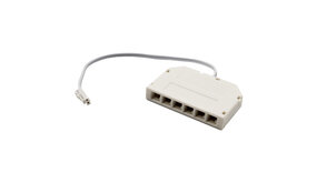 LED Voedingsadapter meubel - Splitter 6-voudig