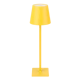 LED line verlichting - Betaalbare Professionele LED Oplossingen LED Tafellamp IP54 – TAZA 3,5W – 400Lm – CCT 3000K/4000K/5000K – Geel – 2x2000mAh Accu – 4in1 LITE | Draagbaar & Oplaadbaar Werklicht voor Binnen/Buiten