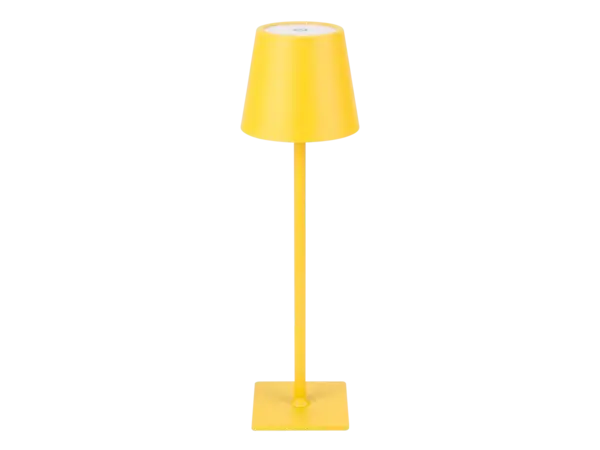 LED line verlichting - Betaalbare Professionele LED Oplossingen LED Tafellamp IP54 – TAZA 3,5W – 400Lm – CCT 3000K/4000K/5000K – Geel – 2x2000mAh Accu – 4in1 LITE | Draagbaar & Oplaadbaar Werklicht voor Binnen/Buiten