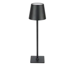 LED line verlichting - Betaalbare Professionele LED Oplossingen LED Tafellamp IP54 – TAZA 3,5W – 400Lm – CCT 3000K/4000K/5000K – Zwart – 2x2000mAh Accu – 4in1 LITE | Draagbaar & Oplaadbaar Werklicht voor Binnen/Buiten