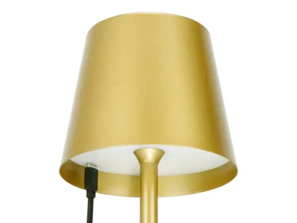 LED line verlichting - Betaalbare Professionele LED Oplossingen LED Tafellamp IP54 – TAZA 3,5W – 400Lm – CCT 3000K/4000K/5000K – Goud – 2x2000mAh Accu – 4in1 LITE | Draagbaar & Oplaadbaar Werklicht voor Binnen/Buiten