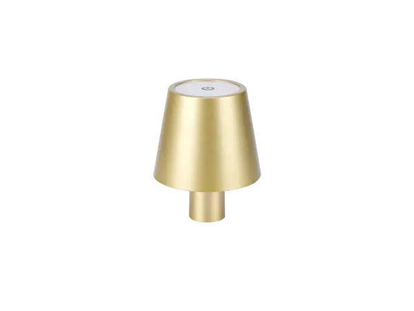 LED line verlichting - Betaalbare Professionele LED Oplossingen LED Tafellamp IP54 – TAZA 3,5W – 400Lm – CCT 3000K/4000K/5000K – Goud – 2x2000mAh Accu – 4in1 LITE | Draagbaar & Oplaadbaar Werklicht voor Binnen/Buiten