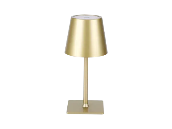 LED line verlichting - Betaalbare Professionele LED Oplossingen LED Tafellamp IP54 – TAZA 3,5W – 400Lm – CCT 3000K/4000K/5000K – Goud – 2x2000mAh Accu – 4in1 LITE | Draagbaar & Oplaadbaar Werklicht voor Binnen/Buiten