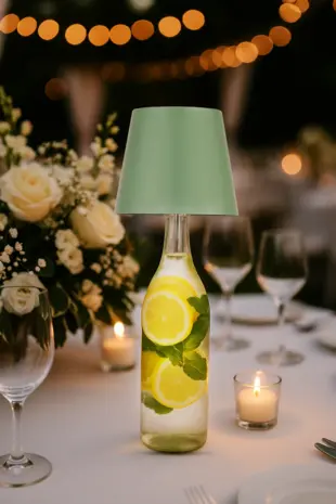 LED line verlichting - Betaalbare Professionele LED Oplossingen LED Tafellamp IP54 – TAZA 3,5W – 400Lm – CCT 3000K/4000K/5000K – Groen – 2x2000mAh Accu – 4in1 LITE | Draagbaar & Oplaadbaar Werklicht voor Binnen/Buiten