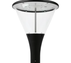 LED line verlichting - Betaalbare Professionele LED Oplossingen LED Straatverlichting Zwart - Paaltop armatuur -  Premium Park luminaire Nolina  - 30W 4500Lm - 4000K 840 Koel Wit