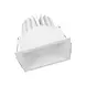 Ledvance Zakelijk: Professionele LED Verlichting & Armaturen LED Inbouwspot - Vierkant - Kantelbaar - 8W 650lm - 3000K Warm Wit - Wit Armatuur | IP20 - Zaagmaat Ø68mm - SPOT SQUARE DK ADJ