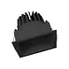 LED Inbouwspot - Vierkant - Kantelbaar - 8W 650lm - 3000K Warm Wit - Zwart Armatuur | IP20 - Zaagmaat Ø68mm - SPOT SQUARE DK ADJ LED Inbouwspot - Vierkant - Kantelbaar - 8W 650lm - 3000K Warm Wit - Zwart Armatuur | IP20 - Zaagmaat Ø68mm - SPOT SQUARE DK ADJ