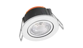 Ledvance Zakelijk: Professionele LED Verlichting & Armaturen | voor de installateur LED Inbouwspot - IP65 - 6W 600lm - 4000K Koel Wit - Dimbaar - 60° Bundel - Kantelbaar - Zaagmaat Ø68MM - Buitenmaat Ø85MM | Voor Badkamer, Buiten & Vochtige Ruimtes