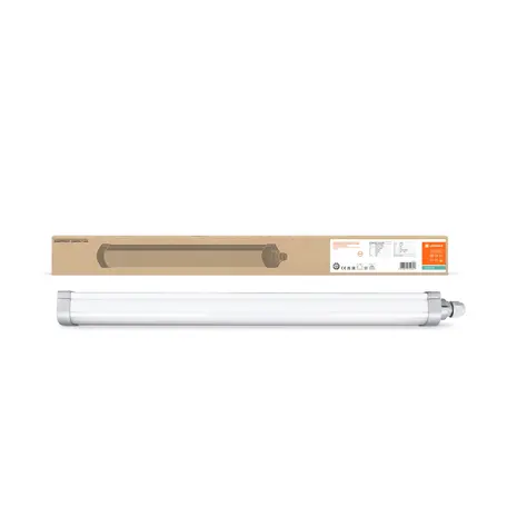 Ledvance Zakelijk: Professionele LED Verlichting & Armaturen LED Montagebalk - IP66 - 16W 1600lm - 60cm - 4000K Koel Wit | Polycarbonaat Behuizing - Stof- & Waterdicht